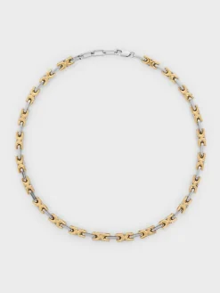 Adalyn Two-Tone Interlocking Necklace