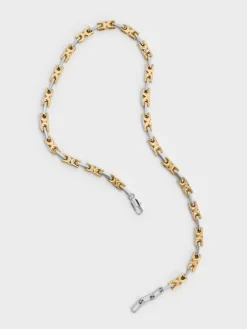 Adalyn Two-Tone Interlocking Necklace