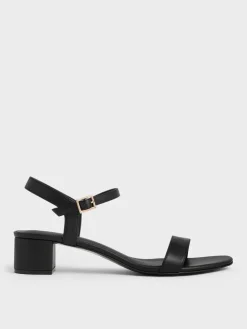 Alec Block-Heel Ankle-Strap Sandals