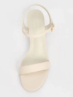 Alec Block-Heel Ankle-Strap Sandals