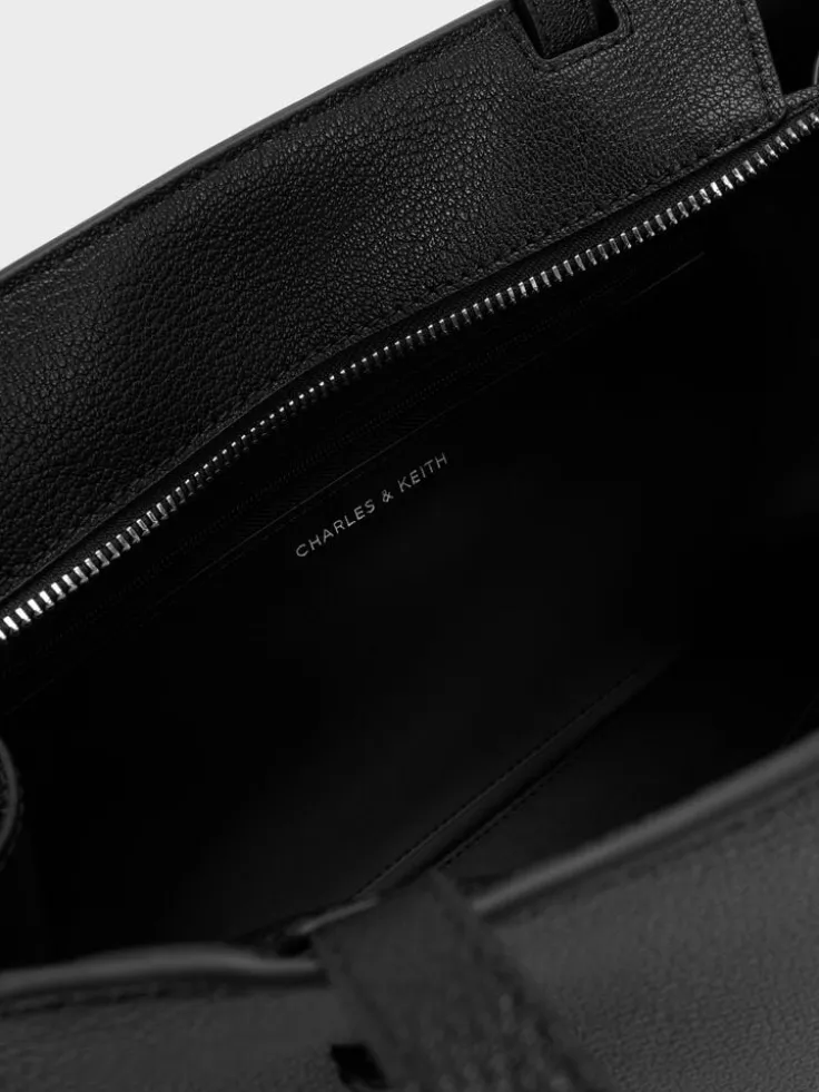 Allyn Elongated-Handle Tote Bag