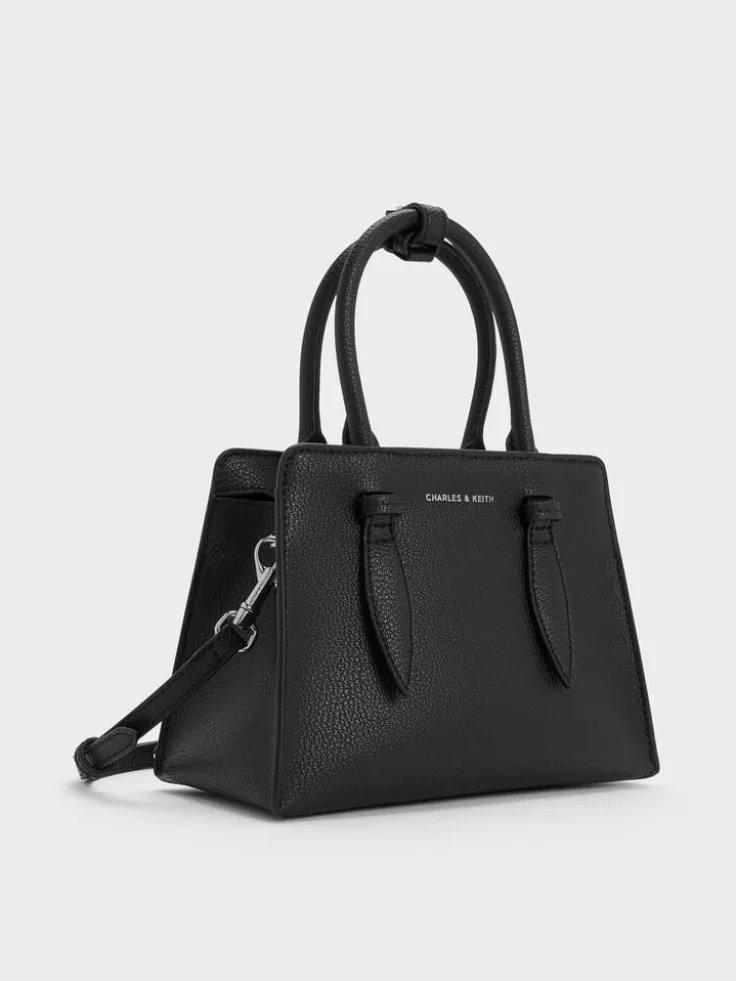 Allyn Structured Trapeze Tote Bag