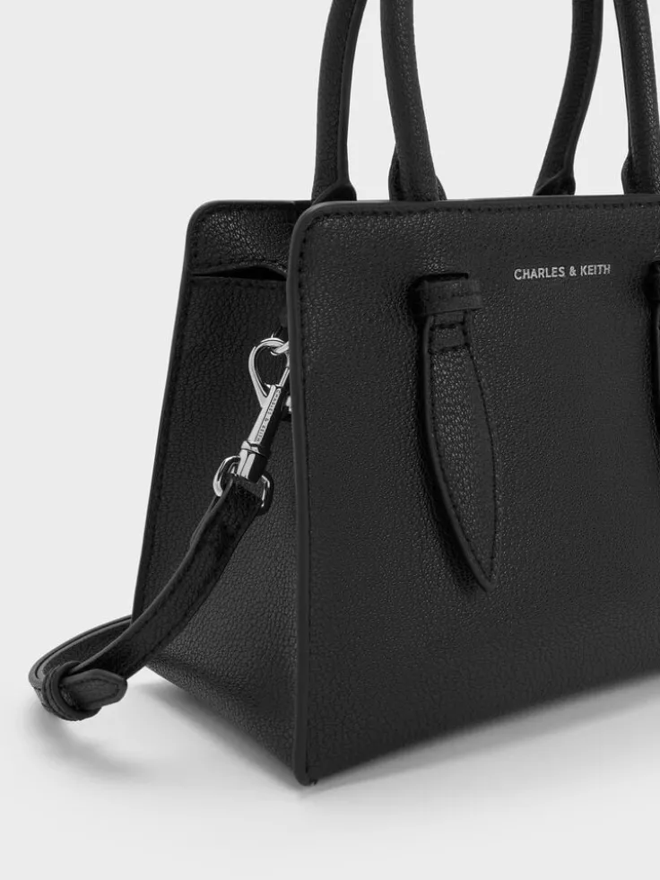 Allyn Structured Trapeze Tote Bag
