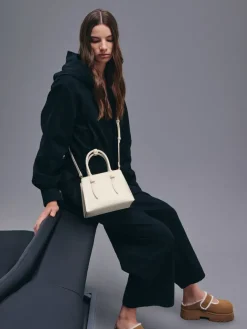 Allyn Structured Trapeze Tote Bag