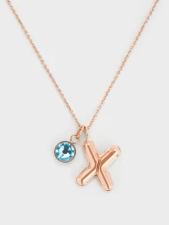 Alphabet 'X' Charm