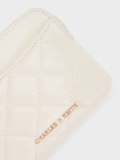 Alva Quilted Top-Zip Card Holder