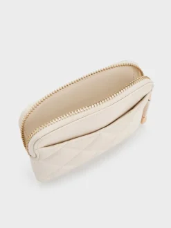 Alva Quilted Top-Zip Card Holder