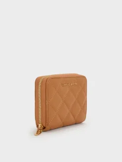 Alva Quilted Zip-Around Wallet