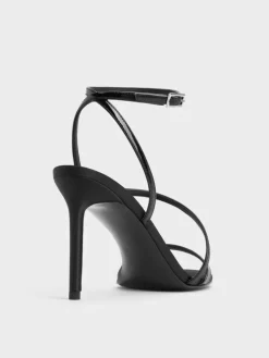 Andricia Patent Strappy Stiletto Sandals