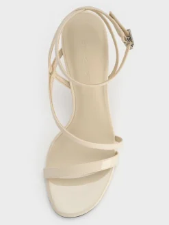 Andricia Patent Strappy Stiletto Sandals