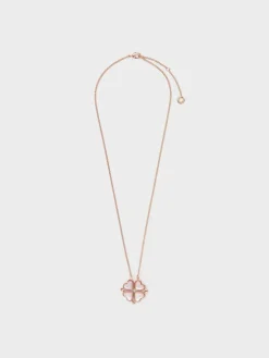 Annalise Clover Heart Necklace