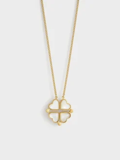 Annalise Clover Heart Necklace