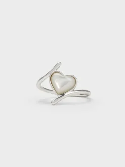 Annalise Heart Stone Ring
