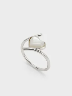 Annalise Heart Stone Ring