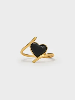 Annalise Heart Stone Ring