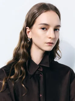 Annalise Huggie Earrings