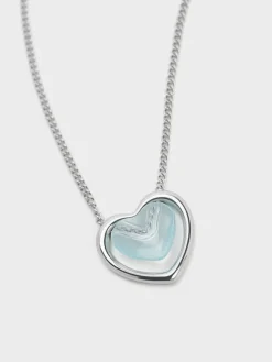 Annalise Resin-Heart Necklace