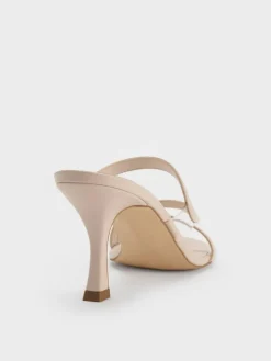 Arden Wavy Heeled Mules