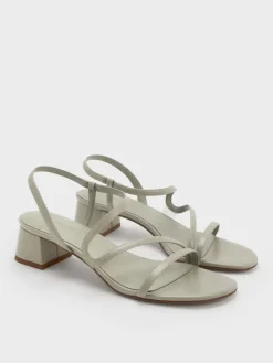 Arden Wavy Slingback Sandals