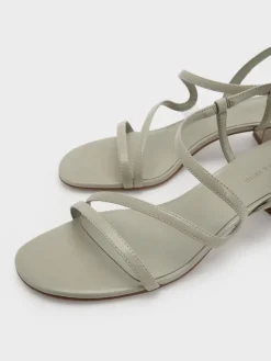 Arden Wavy Slingback Sandals