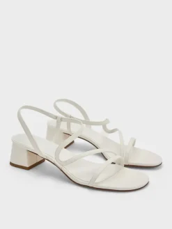 Arden Wavy Slingback Sandals