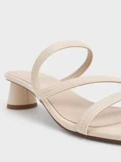 Arden Wavy Strap Mules