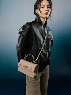 Arlet Belted Top Handle Bag