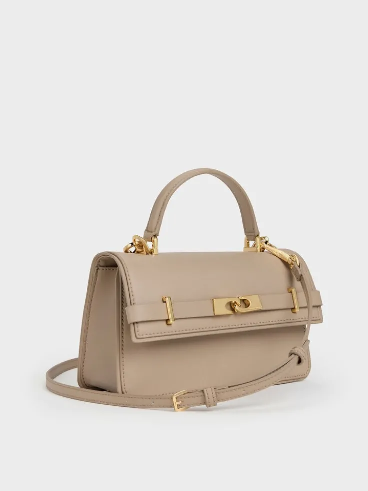 Arlet Belted Top Handle Bag