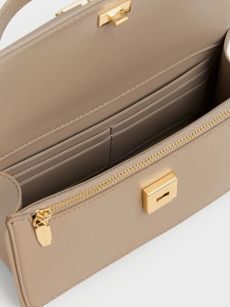 Arlet Belted Top Handle Bag