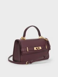 Arlet Belted Top Handle Bag