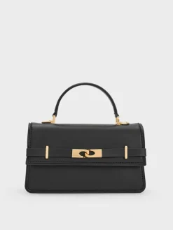 Arlet Belted Top Handle Bag
