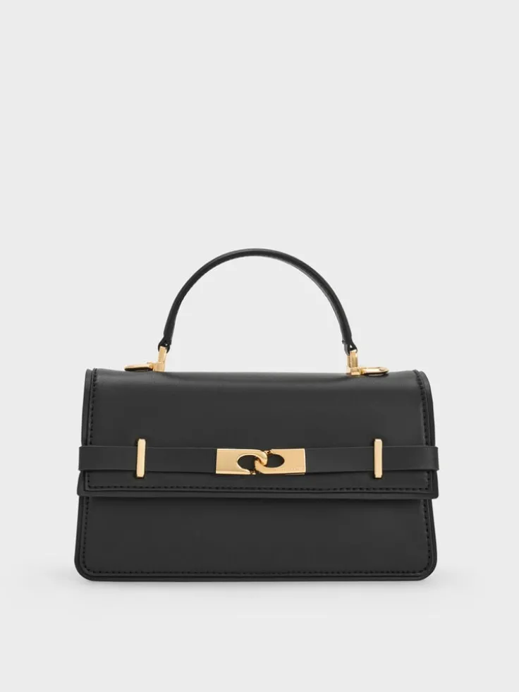 Arlet Belted Top Handle Bag