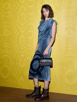 Arlet Belted Top Handle Bag