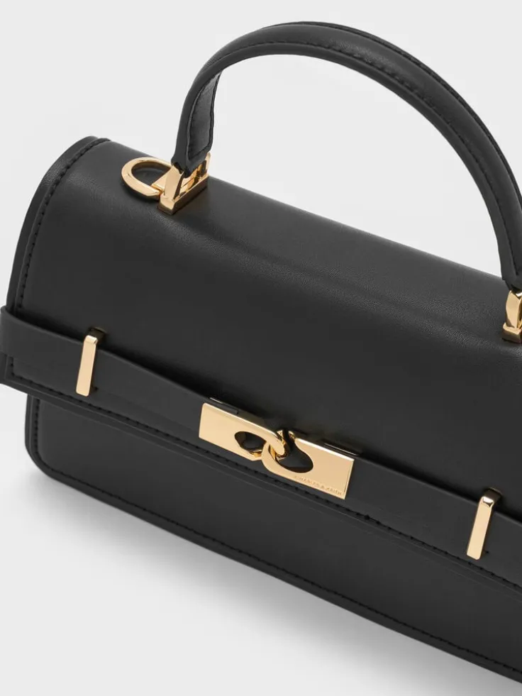 Arlet Belted Top Handle Bag
