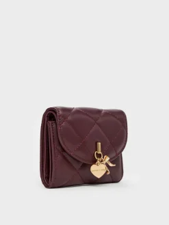 Arrietty Quilted Curved-Flap Wallet