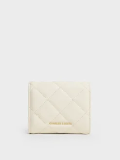 Arrietty Quilted Curved-Flap Wallet