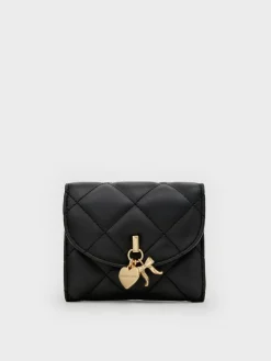 Arrietty Quilted Curved-Flap Wallet