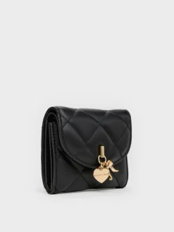Arrietty Quilted Curved-Flap Wallet