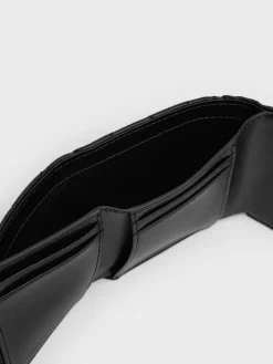 Arrietty Quilted Curved-Flap Wallet