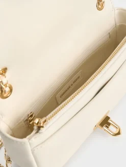 Arwen Diamond-Quilt Shoulder Bag
