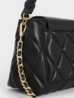 Arwen Quilted Top Handle Bag