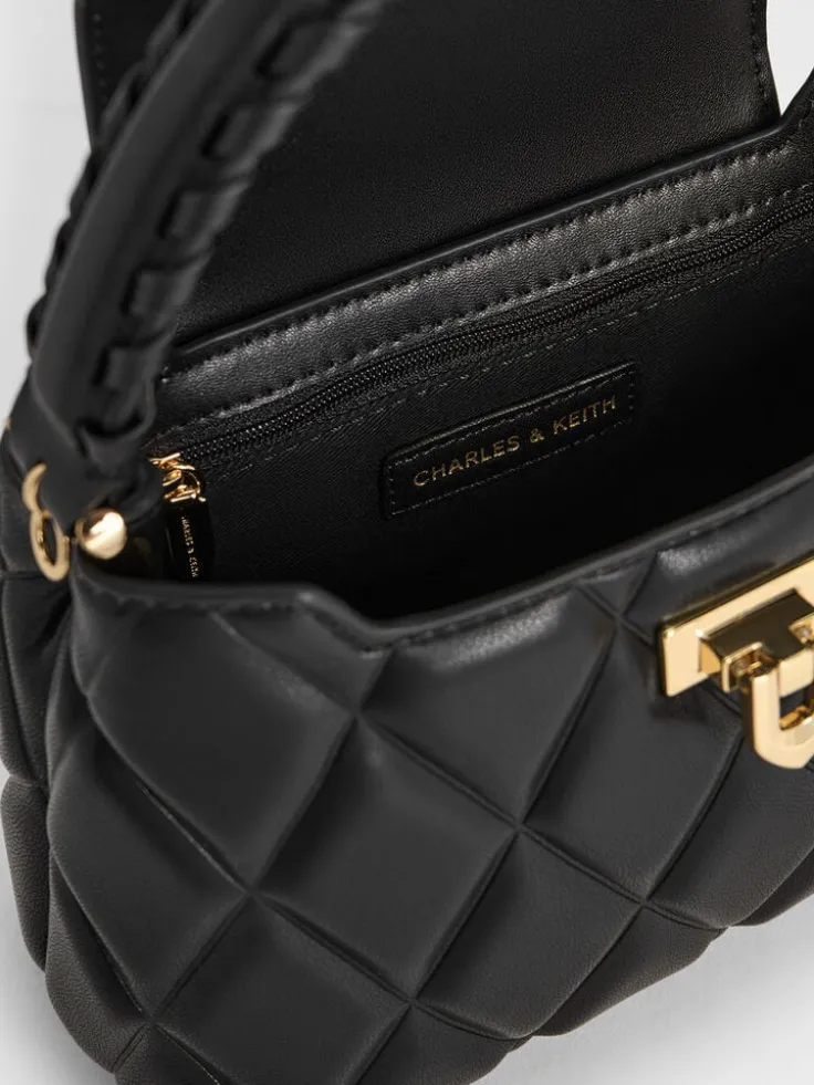 Arwen Quilted Top Handle Bag