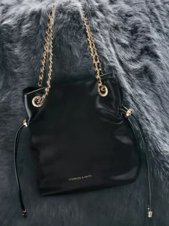 Arya Braided-Chain Crossbody Bag