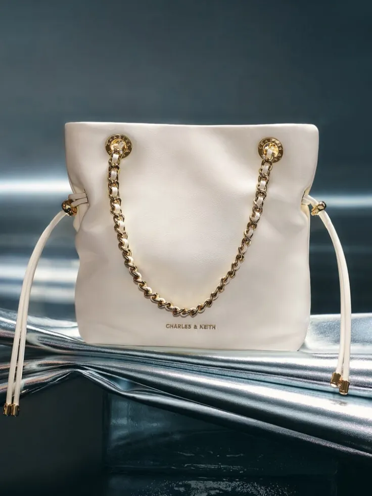 Arya Braided-Chain Crossbody Bag