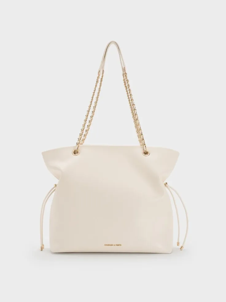 Arya Braided-Chain Tote Bag