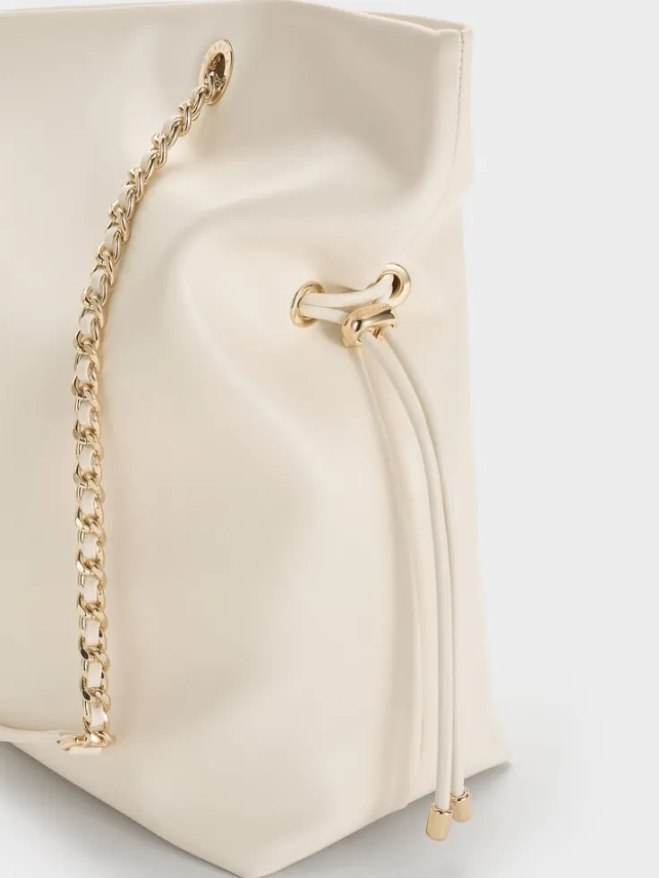 Arya Braided-Chain Tote Bag