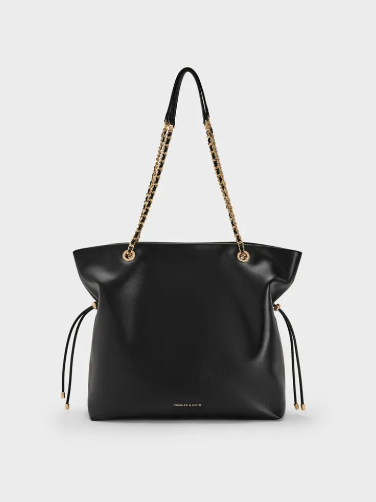 Arya Braided-Chain Tote Bag