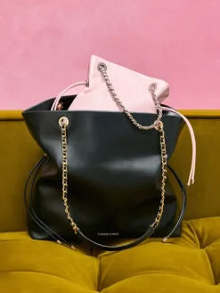 Arya Braided-Chain Tote Bag
