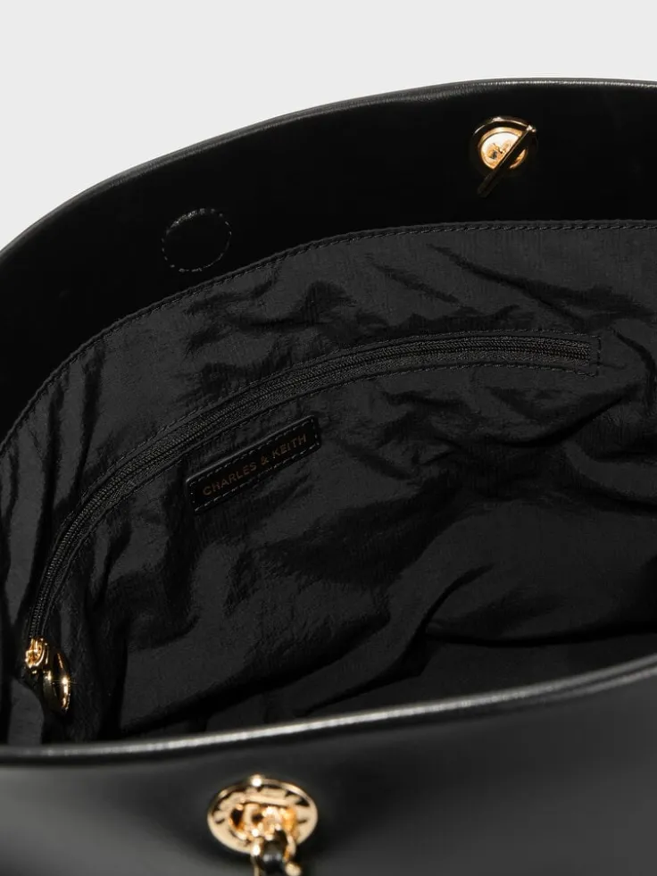 Arya Braided-Chain Tote Bag
