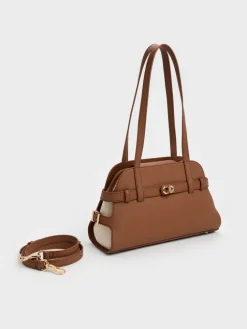 Aubrielle Belted Shoulder Bag